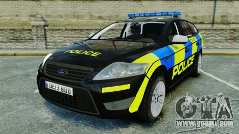 Ford Mondeo Estate Police Dog Unit [ELS] for GTA 4