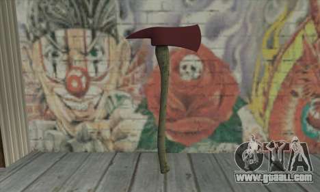 Axe of the L4D for GTA San Andreas