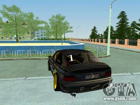 BMW M3 E36 Compact Darius Kepezinskas for GTA San Andreas