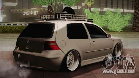 Volkswagen Golf IV Hellaflush for GTA San Andreas