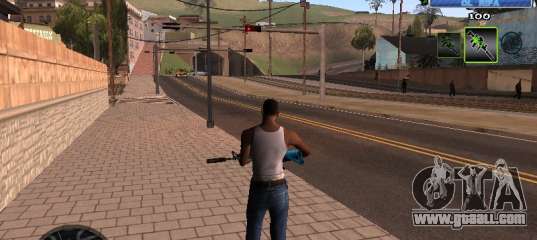 С-HUD Old Rifa for GTA San Andreas