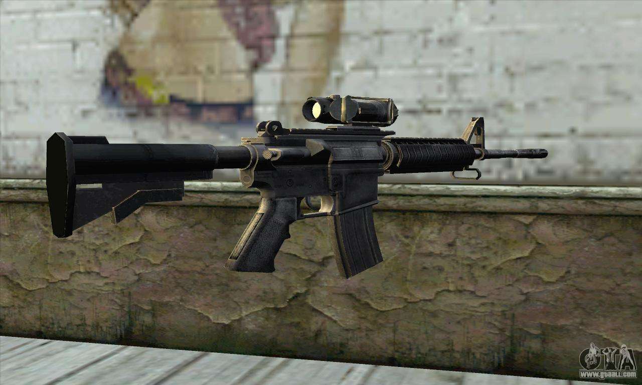 M4A1 Carbine Assault Rifle for GTA San Andreas