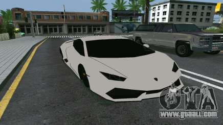 Lamborghini Huracane LP610-4 for GTA San Andreas