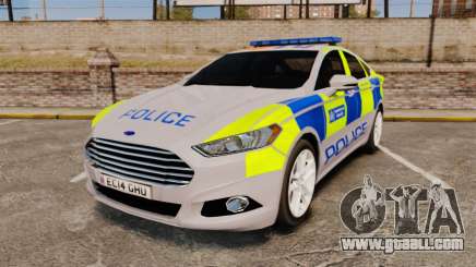 Ford Mondeo 2014 Metropolitan Police [ELS] for GTA 4