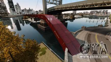 New bridge in East island city for GTA 4