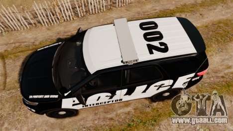Ford Explorer 2013 Police Interceptor [ELS] for GTA 4