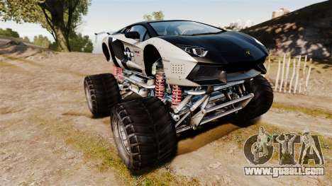 Lamborghini Aventador LP700-4 [Monster truck] for GTA 4