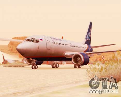 Boeing 737-500, Aeroflot Nord for GTA San Andreas