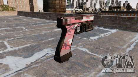Pistol Glock 20 Urban Red for GTA 4