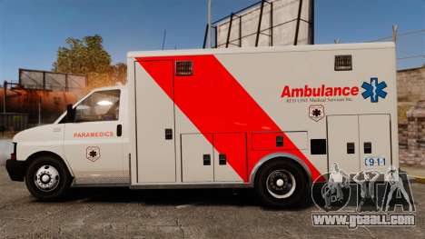 Brute Speedo RLMS Ambulance [ELS] for GTA 4
