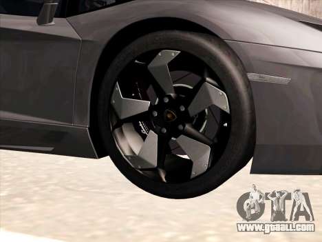 Lamborghini Aventador LP700-4 2013 for GTA San Andreas