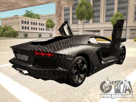 Lamborghini Aventador LP700-4 2013 for GTA San Andreas
