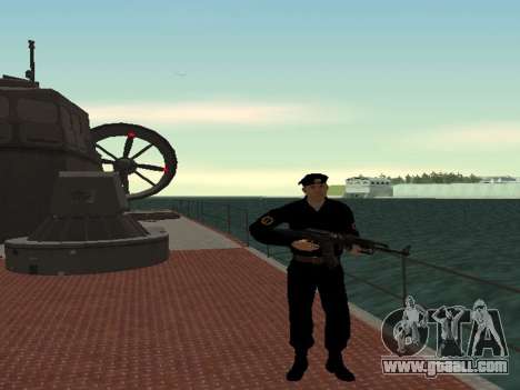The marine Corps of the armed forces for GTA San Andreas