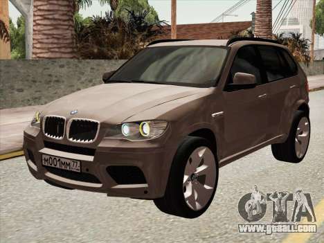 BMW X5M E70 2010 for GTA San Andreas