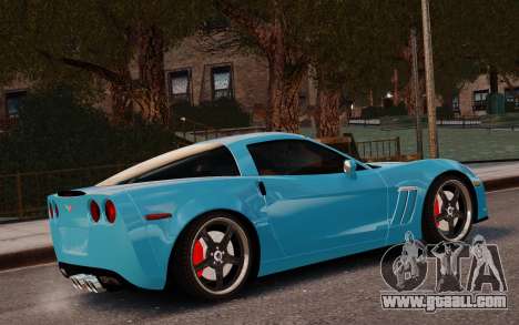 Chevrolet Corvette Grand Sport 2010 for GTA 4
