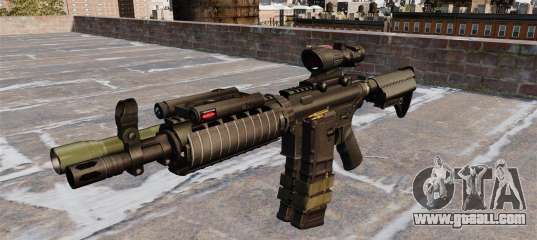 Automatic M4 carbine for GTA 4