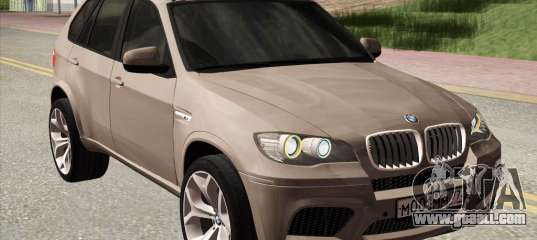 BMW X5M E70 2010 for GTA San Andreas