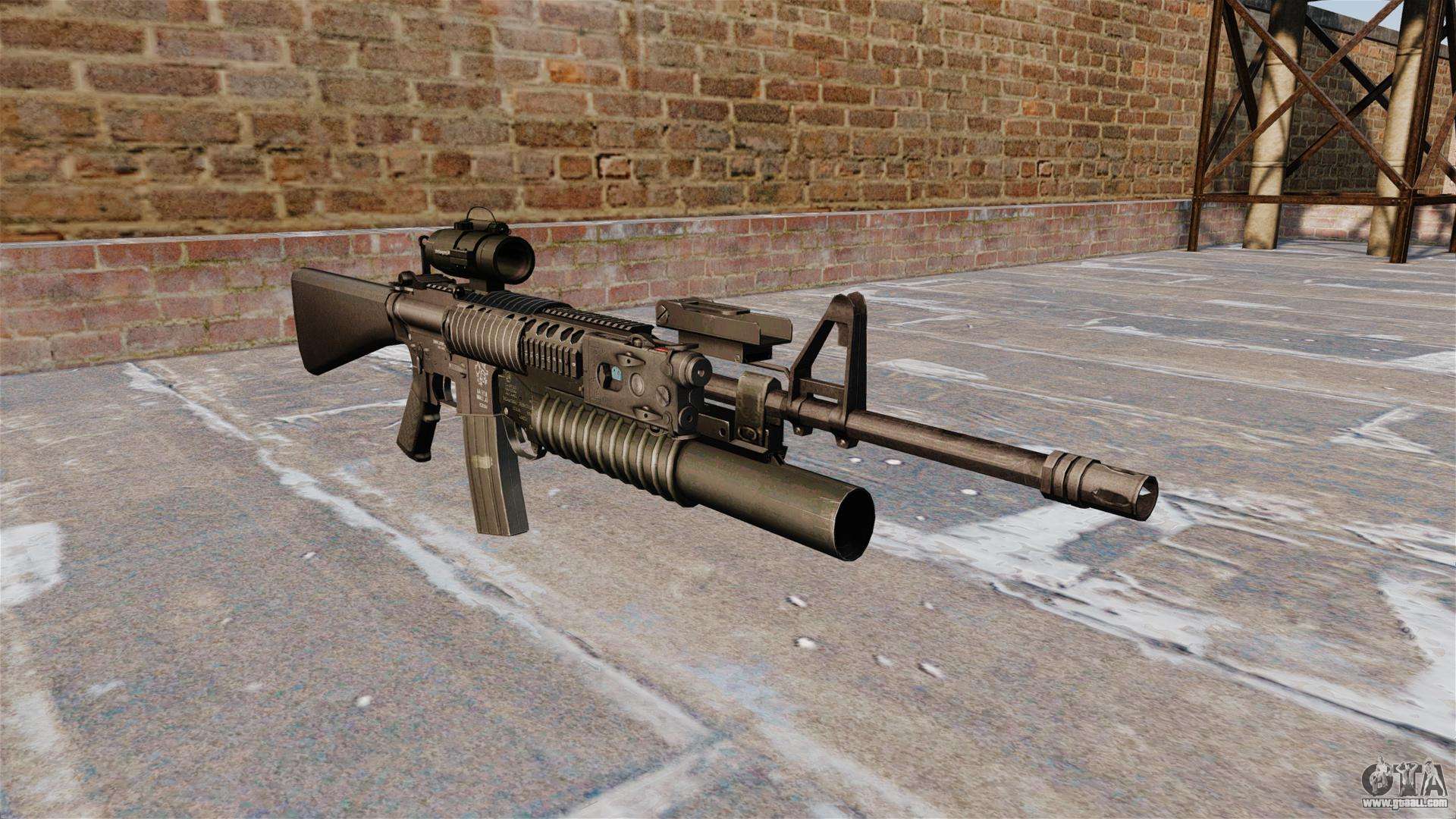 Tactical rifle M16A4 for GTA 4