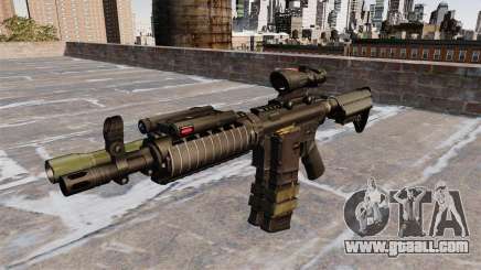 Automatic M4 carbine for GTA 4