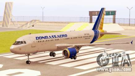 Airbus A320-200 Donbassaero for GTA San Andreas