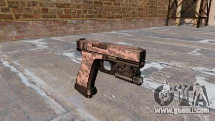 Pistol Glock 20 Red Tiger for GTA 4