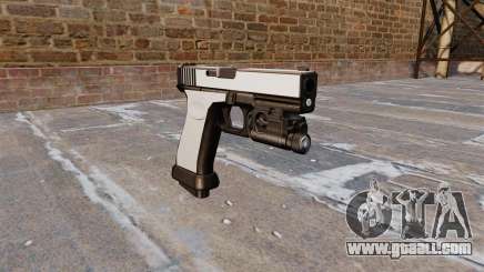 Pistol Glock 20 Chrome for GTA 4