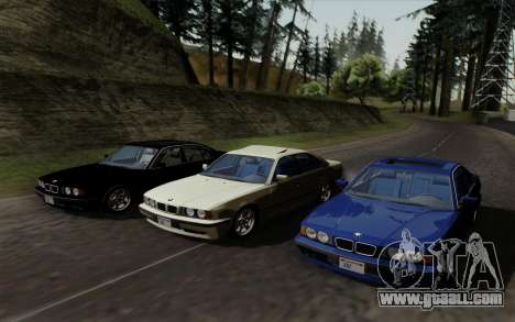 BMW 540i (E34) for GTA San Andreas
