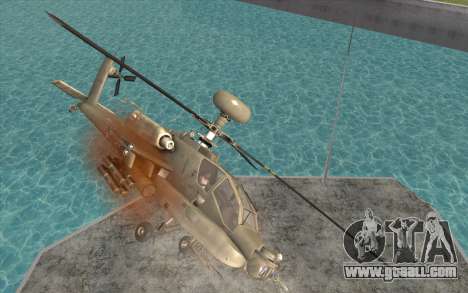 AH-64D Longbow Apache for GTA San Andreas