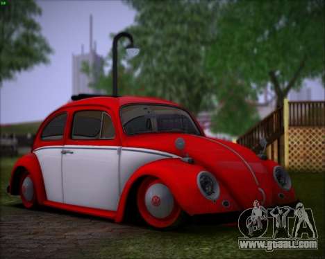 Volkswagen Beetle Stance for GTA San Andreas