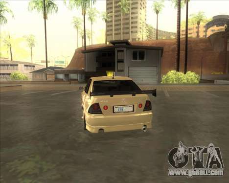 Lexus IS300 Tuneable for GTA San Andreas