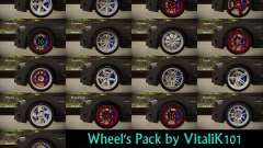 Wheels Pack by VitaliK101 for GTA San Andreas