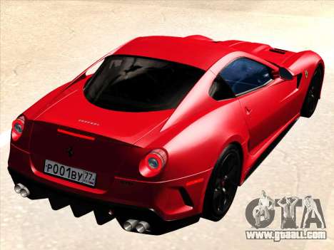 Ferrari 599 GTO for GTA San Andreas