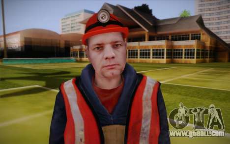 Road worker for GTA San Andreas