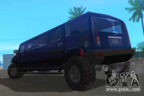 Hummer H2 Limousine for GTA San Andreas
