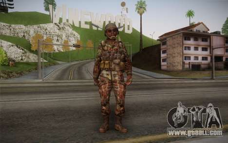 U.S. Soldier v1 for GTA San Andreas