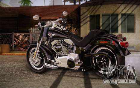 Harley-Davidson Fat Boy Lo 2010 for GTA San Andreas