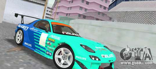 Mazda RX7 FD3S RE Amamiya Falken for GTA Vice City