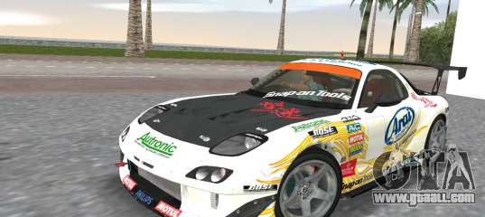 Mazda RX7 FD3S RE Amamiya Arial for GTA Vice City