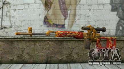 The Dragunov Sniper's Rifle (Point Blank) for GTA San Andreas