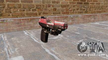 Gun FN Five seveN LAM Red urban for GTA 4