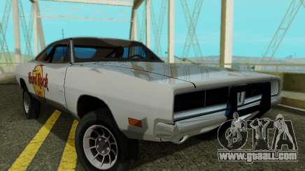 Dodge Charger 1969 Hard Rock Cafe for GTA San Andreas