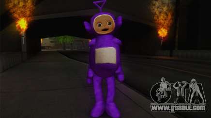 Casting roughcast-Winky of the Teletubbies for GTA San Andreas