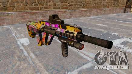 Machine Steyr AUG-A3 Graffitti for GTA 4