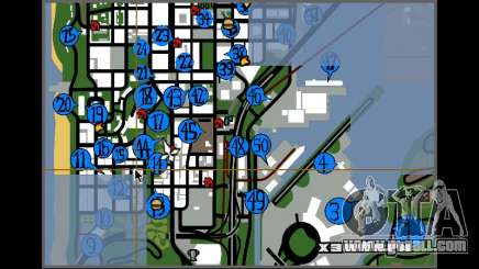 Hidden Photos Map for GTA San Andreas