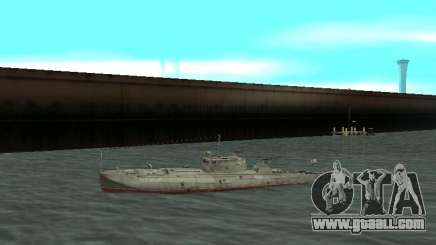 Torpedo boat type G-5 for GTA San Andreas