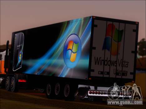 Прицеп Windows Vista Ultimate for GTA San Andreas