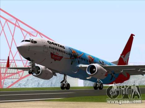 Boeing 737-800 Qantas for GTA San Andreas