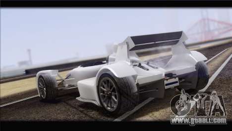 Caparo T1 2012 for GTA San Andreas