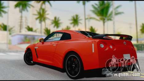 Nissan GT-R R35 for GTA San Andreas