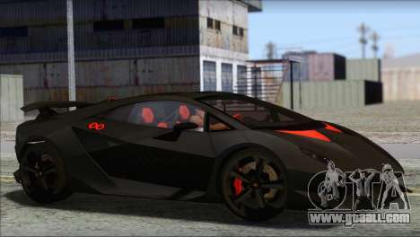 Lamborghini Sesto Elemento Concept 2010 for GTA San Andreas